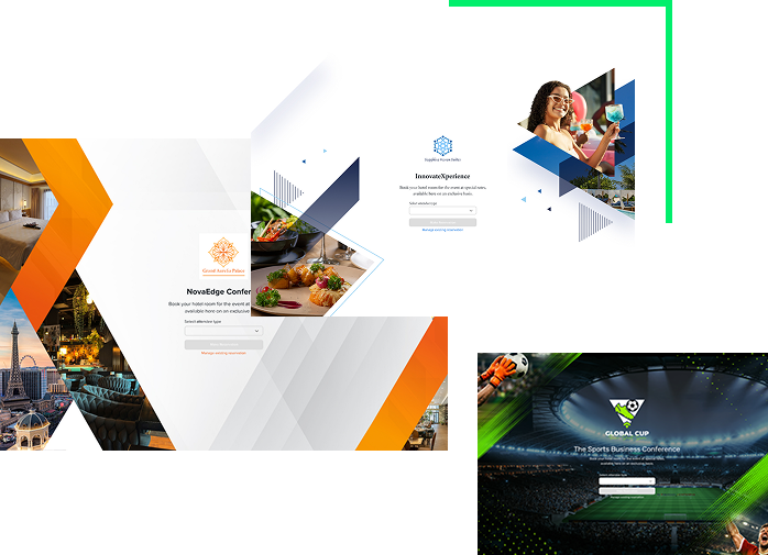 Passkey booking website overview